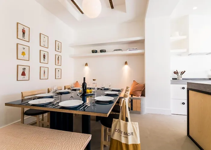 Pampa Keyweek Town House With Terrace In Holiday home Biarritz